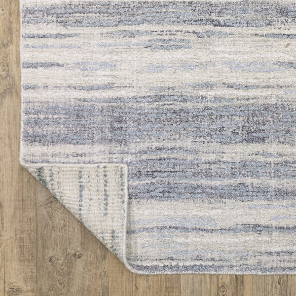 Oriental Weavers Clarke Ivory And Blue Indoor Area Rug - Luxurious Hand-loomed Wool With Subtle Modern Elegance Ivory,Blue Wool Ccla04305427st