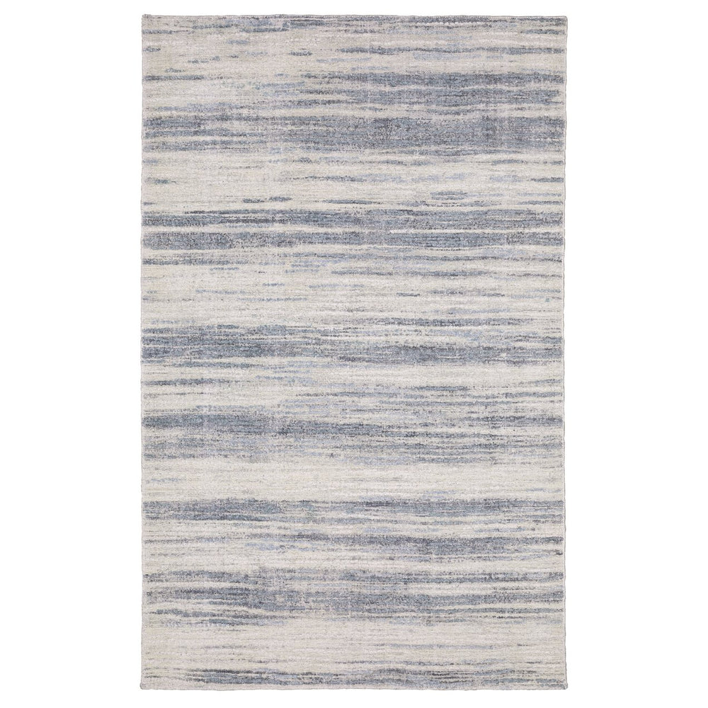 Oriental Weavers Clarke Ivory And Blue Indoor Area Rug - Luxurious Hand-loomed Wool With Subtle Modern Elegance Ivory,Blue Wool Ccla04305427st