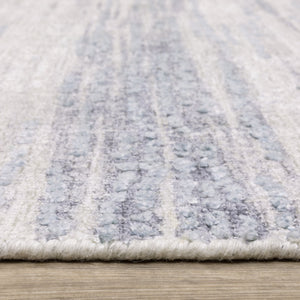 Oriental Weavers Clarke Ivory And Blue Indoor Area Rug - Luxurious Hand-loomed Wool With Subtle Modern Elegance Ivory,Blue Wool Ccla04305427st