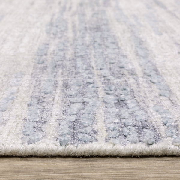 Oriental Weavers Clarke Ivory And Blue Indoor Area Rug - Luxurious Hand-loomed Wool With Subtle Modern Elegance Ivory,Blue Wool Ccla04305427st