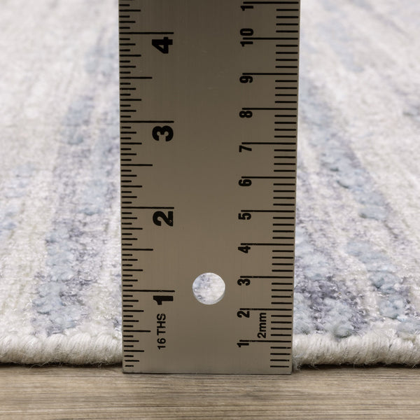 Oriental Weavers Clarke Ivory And Blue Indoor Area Rug - Luxurious Hand-loomed Wool With Subtle Modern Elegance Ivory,Blue Wool Ccla04305427st