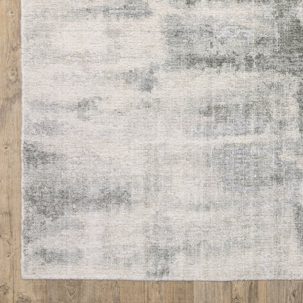 Oriental Weavers Clarke Softly Modern Beige And Grey Indoor Area Rug - Luxurious Hand-loomed Wool And Viscose Design Beige,Grey Wool Ccla05076305st