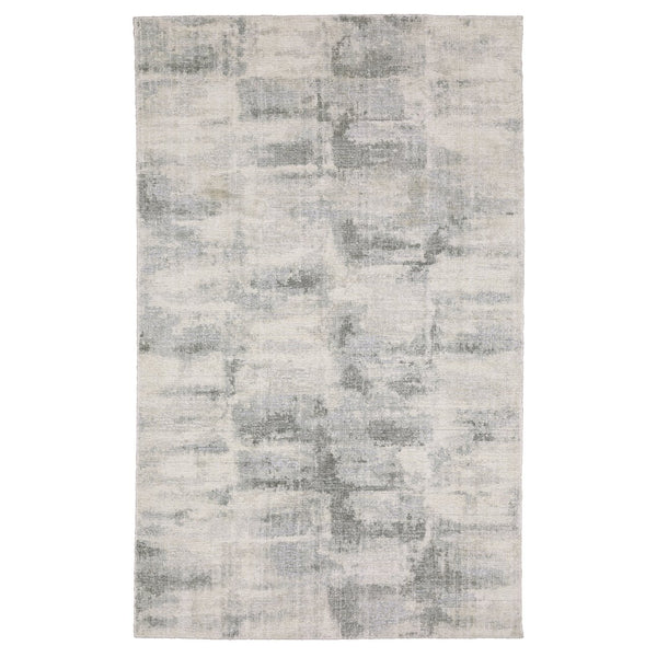 Oriental Weavers Clarke Softly Modern Beige And Grey Indoor Area Rug - Luxurious Hand-loomed Wool And Viscose Design Beige,Grey Wool Ccla05076305st