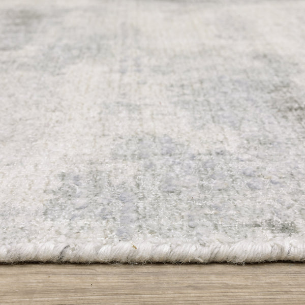 Oriental Weavers Clarke Softly Modern Beige And Grey Indoor Area Rug - Luxurious Hand-loomed Wool And Viscose Design Beige,Grey Wool Ccla05076305st