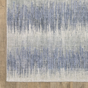 Oriental Weavers Clarke Blue/Ivory Indoor Area Rug - Luxurious Hand-loomed Wool & Viscose For Effortless Elegance Blue,Ivory Wool Ccla06275366st