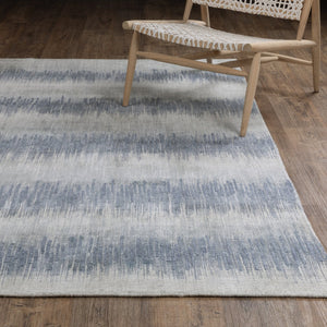 Oriental Weavers Clarke Blue/Ivory Indoor Area Rug - Luxurious Hand-loomed Wool & Viscose For Effortless Elegance Blue,Ivory Wool Ccla06275366st