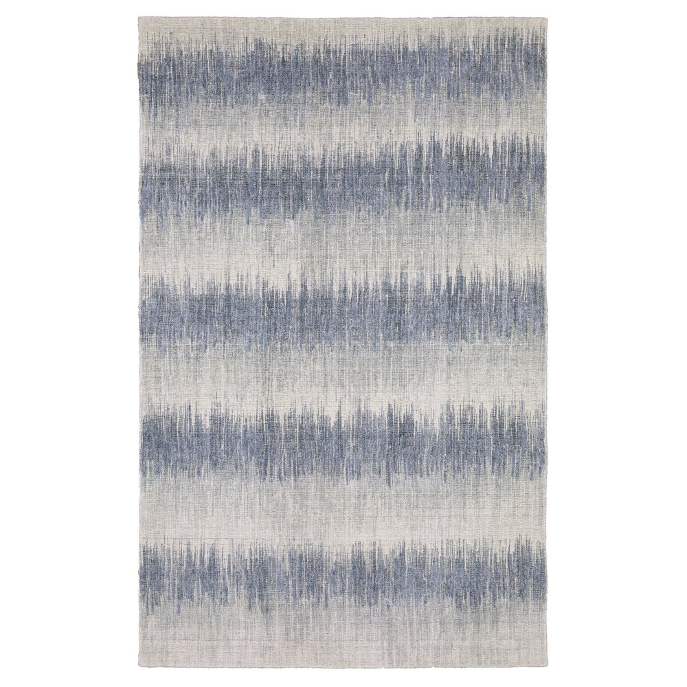 Oriental Weavers Clarke Blue/Ivory Indoor Area Rug - Luxurious Hand-loomed Wool & Viscose For Effortless Elegance Blue,Ivory Wool Ccla06275366st