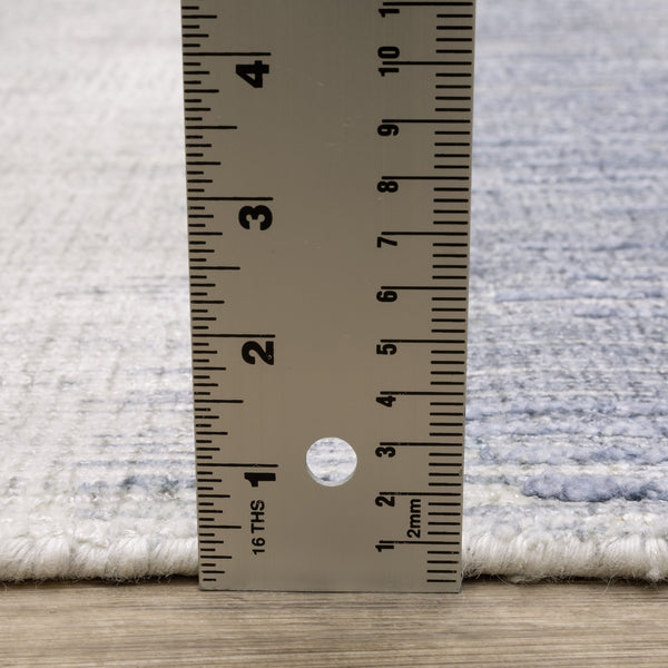 Oriental Weavers Clarke Blue/Ivory Indoor Area Rug - Luxurious Hand-loomed Wool & Viscose For Effortless Elegance Blue,Ivory Wool Ccla06275366st