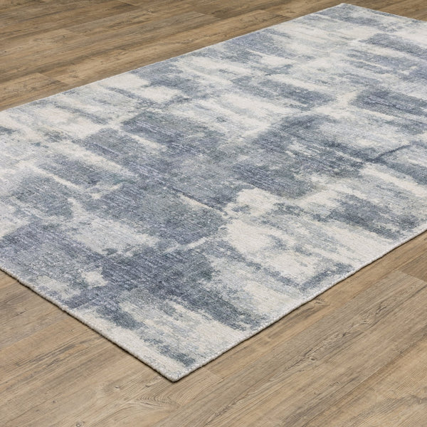 Oriental Weavers Clarke Luxurious Hand-loomed Area Rug - Modern Aesthetic With Subtle Green And Blue Tones Blue,Ivory Wool Ccla07275366st