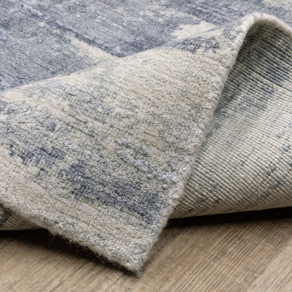 Oriental Weavers Clarke Luxurious Hand-loomed Area Rug - Modern Aesthetic With Subtle Green And Blue Tones Blue,Ivory Wool Ccla07275366st