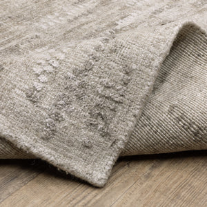 Oriental Weavers Clarke Beige And Brown Hand-loomed Area Rug - Luxurious Softness With Effortless Modern Elegance Beige,Brown Wool Ccla08305427st