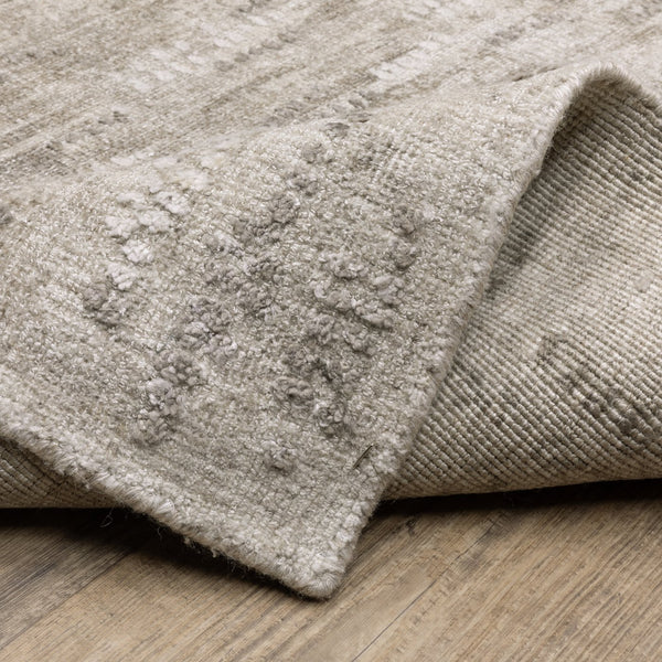 Oriental Weavers Clarke Beige And Brown Hand-loomed Area Rug - Luxurious Softness With Effortless Modern Elegance Beige,Brown Wool Ccla08305427st