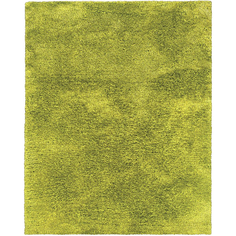 Oriental Weavers Cosmo Shag Plush Indoor Area Rug - Handmade With Thick Yarn For Comfort And Stylish Texture Green Polyester C81101099160st