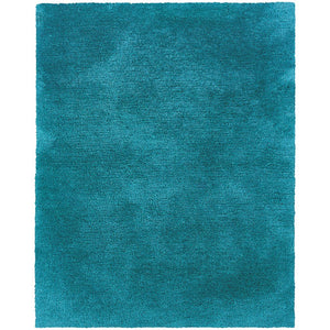 Oriental Weavers Cosmo Shag Indoor Area Rug - Plush Handmade Design With Thick Yarn For Ultimate Comfort & Style Teal Polyester C81104099160st