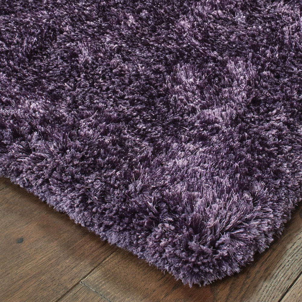 Oriental Weavers Cosmo Shag Indoor Area Rug - Plush Handmade Design With Bold Colors For Stylish Home Décor Purple Polyester C81108099160st