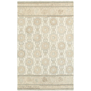Oriental Weavers Craft Handcrafted Natural Wool Indoor Area Rug - Cozy Rustic Charm For Any Room Décor Ash,Sand Wool C93002106167st