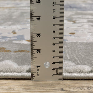 Oriental Weavers Easton Textured Indoor Area Rug - Modern Abstract Design In Trendy Shades Of Blue And Gray Grey,Blue Polypropylene E4518x300390st