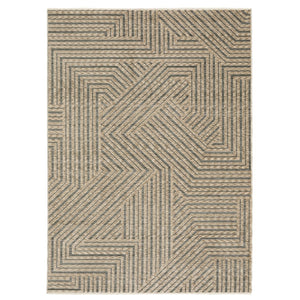 Oriental Weavers Echo Indoor Area Rug - Soft Textured Polyester With Modern And Traditional Designs For Any Space Beige,Grey Polyester Eech01240340st