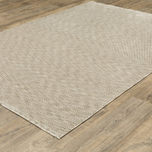 Oriental Weavers Echo Indoor Area Rug - Soft, Textured Polyester In Subtle Neutrals And Blues - Versatile Designs Beige,Tan Polyester Eech10100153st