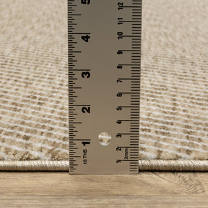 Oriental Weavers Echo Indoor Area Rug - Soft, Textured Polyester In Subtle Neutrals And Blues - Versatile Designs Beige,Tan Polyester Eech10100153st