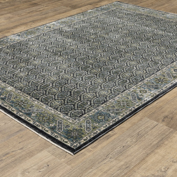 Oriental Weavers Eliana Indoor Area Rug - Luxurious Persian Design In Earthy Tones, Soft Texture For Modern Homes Blue,Green Polyester Eeli01160235st