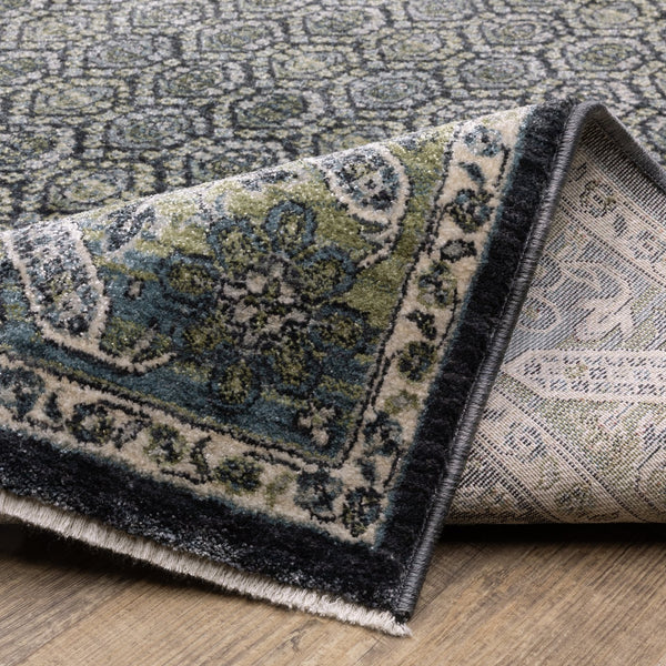 Oriental Weavers Eliana Indoor Area Rug - Luxurious Persian Design In Earthy Tones, Soft Texture For Modern Homes Blue,Green Polyester Eeli01160235st