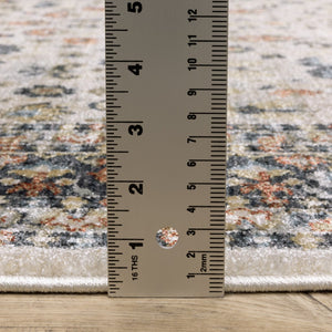 Oriental Weavers Eliana Indoor Area Rug - Luxurious Power-loomed Design With Warm Cinnabar & Cool Cordierite Tones Beige,Multi Polyester Eeli02300394st