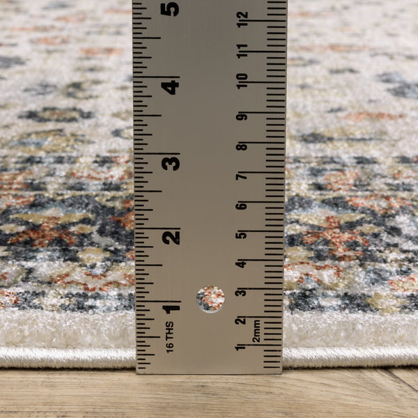 Oriental Weavers Eliana Indoor Area Rug - Luxurious Power-loomed Design With Warm Cinnabar & Cool Cordierite Tones Beige,Multi Polyester Eeli02300394st