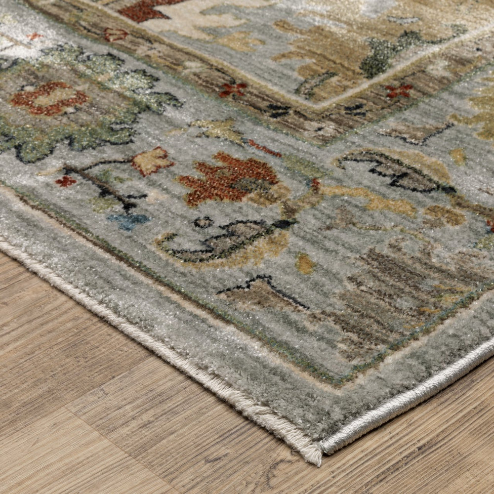 Oriental Weavers Eliana Indoor Area Rug - Luxurious Persian Design With Lush Textures And Striking Mineral Tones Blue,Multi Polyester Eli03160235st