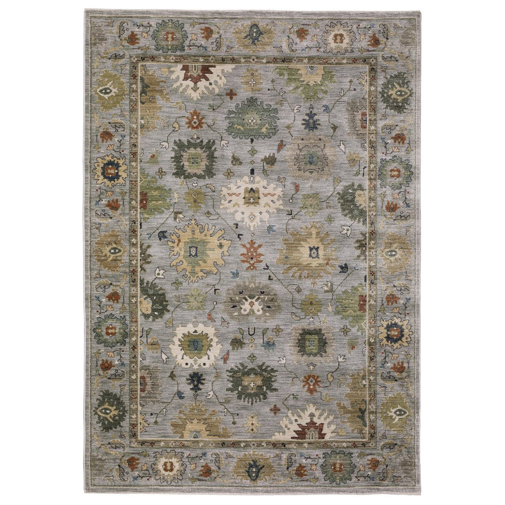 Oriental Weavers Eliana Indoor Area Rug - Luxurious Persian Design With Lush Textures And Striking Mineral Tones Blue,Multi Polyester Eli03160235st