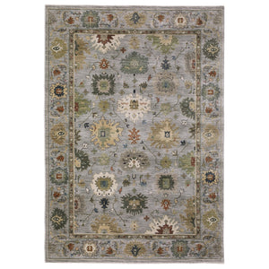 Oriental Weavers Eliana Blue/Multi Indoor Area Rug - Luxurious Textured Polyester With Traditional Persian Design Blue,Multi Polyester Eeli03160235st