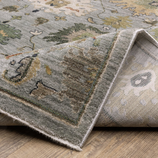 Oriental Weavers Eliana Indoor Area Rug - Luxurious Persian Design With Lush Textures And Striking Mineral Tones Blue,Multi Polyester Eli03160235st