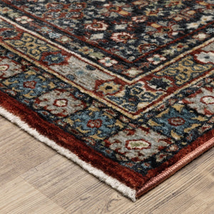 Oriental Weavers Eliana Luxurious Power-loomed Indoor Area Rug With Persian Style In Striking Mineral Tones Red,Multi Polyester Eeli06200296st