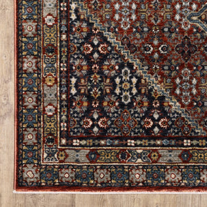 Oriental Weavers Eliana Luxurious Power-loomed Indoor Area Rug With Persian Style In Striking Mineral Tones Red,Multi Polyester Eeli06200296st