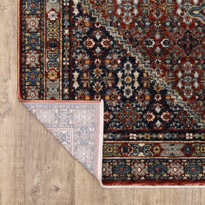 Oriental Weavers Eliana Luxurious Power-loomed Indoor Area Rug With Persian Style In Striking Mineral Tones Red,Multi Polyester Eeli06200296st