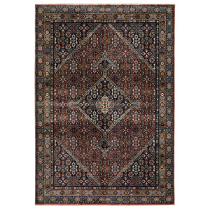 Oriental Weavers Eliana Luxurious Power-loomed Indoor Area Rug With Persian Style In Striking Mineral Tones Red,Multi Polyester Eeli06200296st