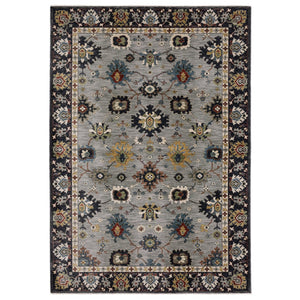 Oriental Weavers Eliana Indoor Area Rug - Luxurious 2'3" X 7'6" Size In Blue & Multi With Persian Style & Soft Texture Blue,Multi Polyester Eeli08068235st