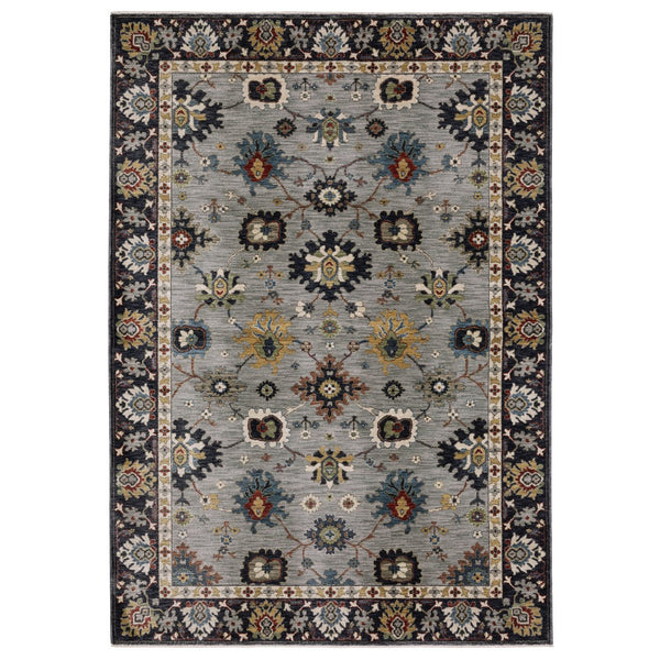 Oriental Weavers Eliana Indoor Area Rug - Luxurious 2'3" X 7'6" Size In Blue & Multi With Persian Style & Soft Texture Blue,Multi Polyester Eeli08068235st