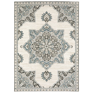 Oriental Weavers Ellington Indoor Area Rug - Luxurious Persian Style With Rich Jewel Tones And Soft Texture For Home Brown,Blue Polyester Eell01240340st