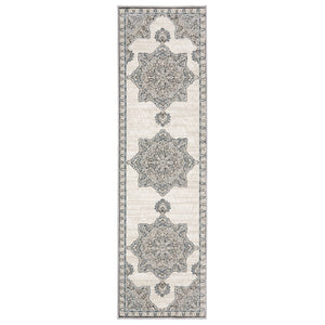 Oriental Weavers Ellington Indoor Area Rug - Luxurious Persian Style With Rich Jewel Tones And Soft Texture For Home Grey,Blue Polyester Eell01068235st