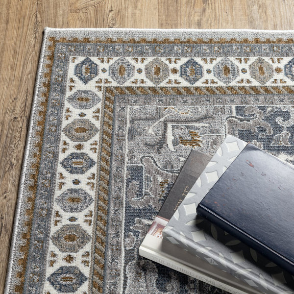 Oriental Weavers Ellington Luxurious Persian Style Indoor Area Rug In Rich Jewel Tones For Elegant Home Décor Brown,Blue Polyester Eell02160235st