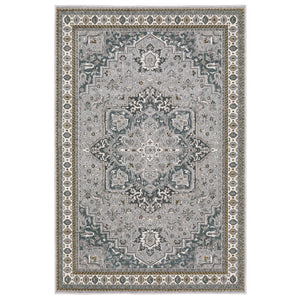 Oriental Weavers Ellington Luxurious Persian Style Indoor Area Rug In Rich Jewel Tones For Elegant Home Décor Brown,Blue Polyester Eell02160235st