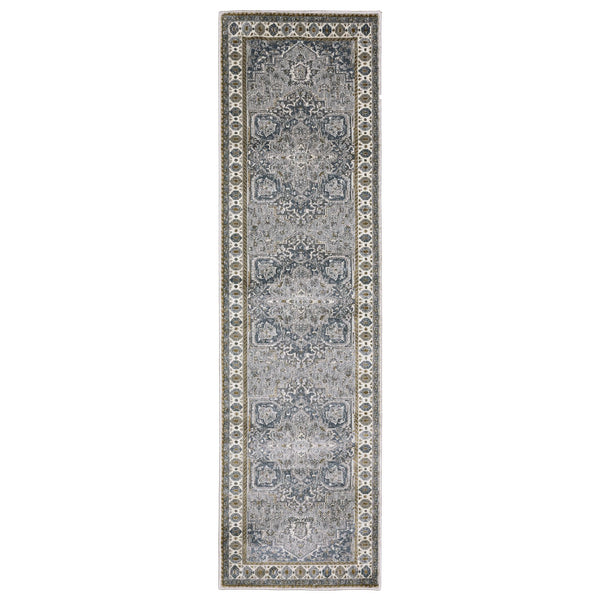 Oriental Weavers Ellington Luxurious Persian Style Indoor Area Rug In Rich Jewel Tones For Elegant Home Décor Brown,Blue Polyester Eell02068235st