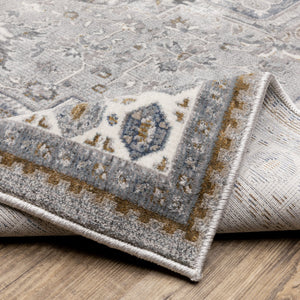 Oriental Weavers Ellington Luxurious Persian Style Indoor Area Rug In Rich Jewel Tones For Elegant Home Décor Brown,Blue Polyester Eell02160235st