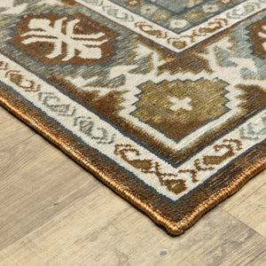 Oriental Weavers Ellington Indoor Area Rug - Luxurious Persian Design With Jewel Tones For Elegant Home Décor Ivory,Blue Polyester Eell03300394st