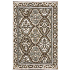 Oriental Weavers Ellington Indoor Area Rug - Luxurious Persian Design With Jewel Tones For Elegant Home Décor Ivory,Blue Polyester Eell03300394st