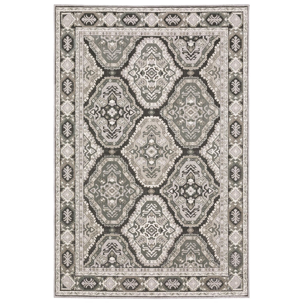 Oriental Weavers Ellington Indoor Area Rug - Luxurious Persian Design In Rich Jewel Tones For Elegant Home Décor Ivory,Blue Polyester Eell04160235st
