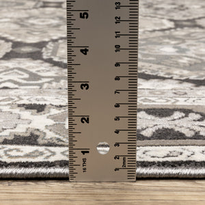 Oriental Weavers Ellington Indoor Area Rug - Luxurious Persian Design In Rich Jewel Tones For Elegant Home Décor Ivory,Blue Polyester Eell04068235st