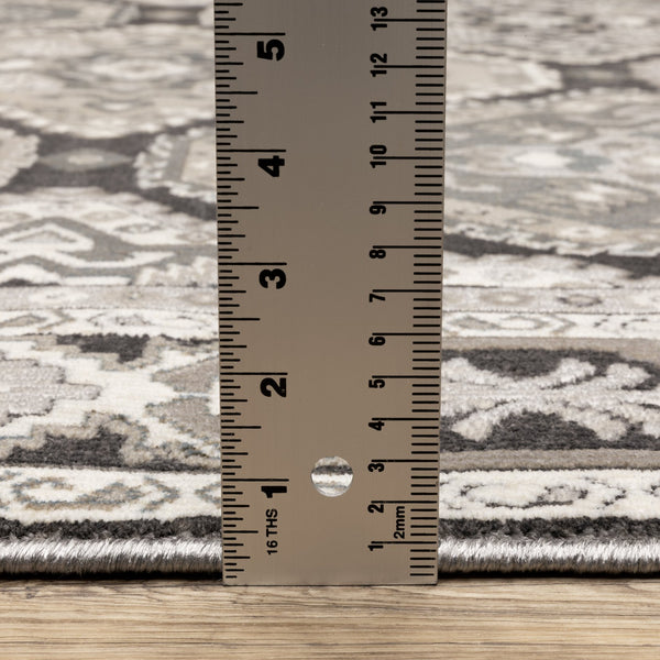 Oriental Weavers Ellington Indoor Area Rug - Luxurious Persian Design In Rich Jewel Tones For Elegant Home Décor Ivory,Blue Polyester Eell04068235st