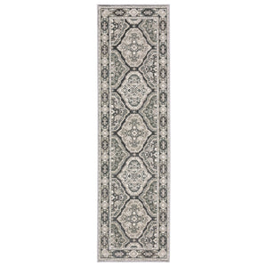 Oriental Weavers Ellington Indoor Area Rug - Luxurious Persian Design In Rich Jewel Tones For Elegant Home Décor Ivory,Blue Polyester Eell04068235st